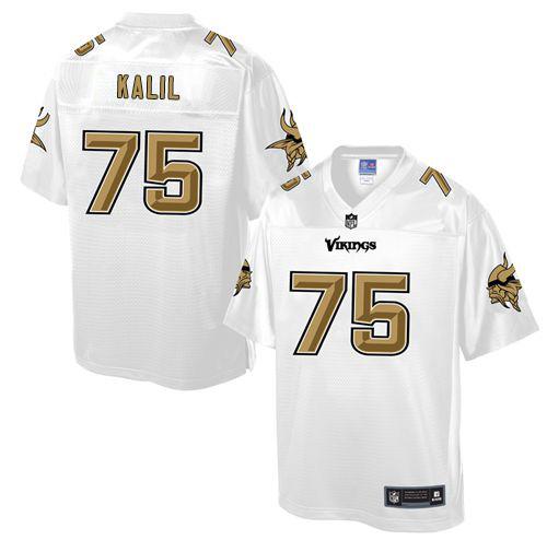 Matt Kalil Minnesota Vikings white Pro Line jersey