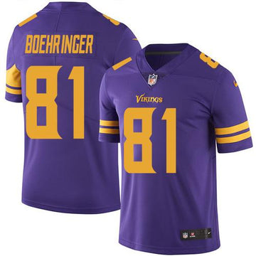 Moritz Boehringer Minnesota Vikings purple jersey