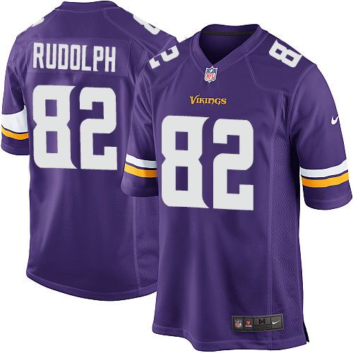 Kyle Rudolph Minnesota Vikings purple Elite jersey