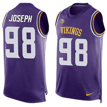 Linval Joseph Minnesota Vikings purple jersey