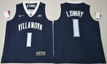 Custom Villanova Wildcats navy jersey