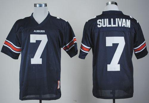 Custom Auburn Tigers blue Throwback jersey