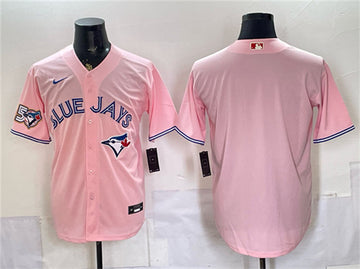 Custom Toronto Blue Jays pink jersey