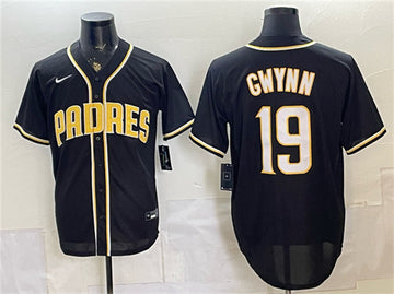 Tony Gwynn San Diego Padres black Fashion jersey