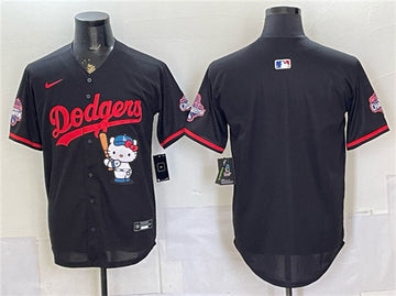 Custom Los Angeles Dodgers black jersey