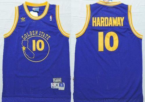 Tim Hardaway Golden State Warriors blue Throwback jersey