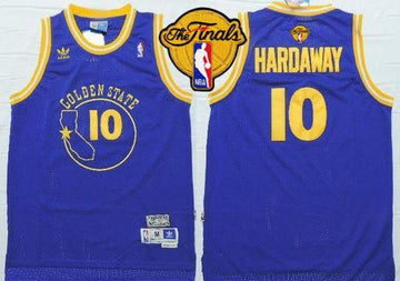 Tim Hardaway Golden State Warriors blue Throwback jersey