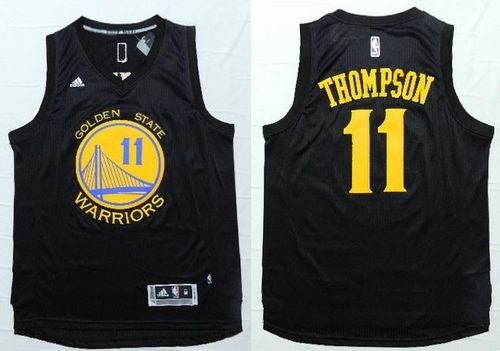 Klay Thompson Golden State Warriors black Fashion jersey