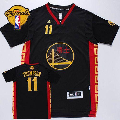 Klay Thompson Golden State Warriors black jersey