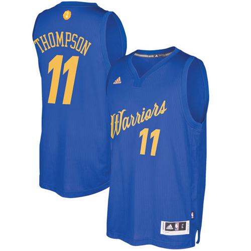 Klay Thompson Golden State Warriors blue jersey