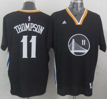 Klay Thompson New Golden State Warriors black Alternate jersey