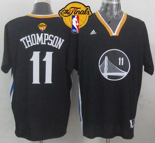 Klay Thompson New Golden State Warriors black Alternate jersey