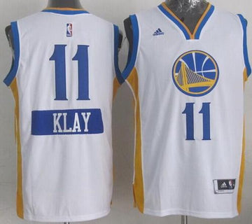 Klay Thompson Golden State Warriors white jersey
