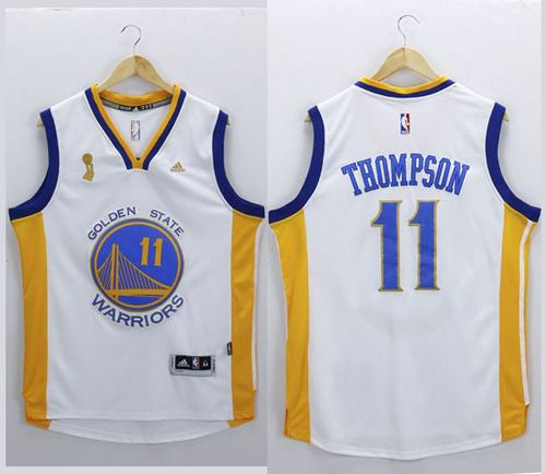 Klay Thompson Golden State Warriors white jersey