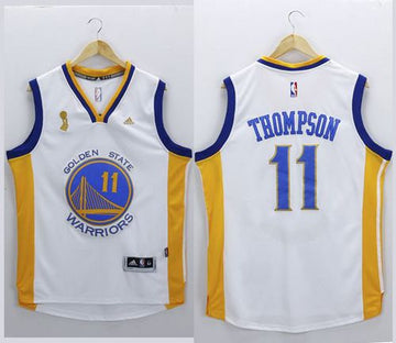 Klay Thompson Golden State Warriors white jersey