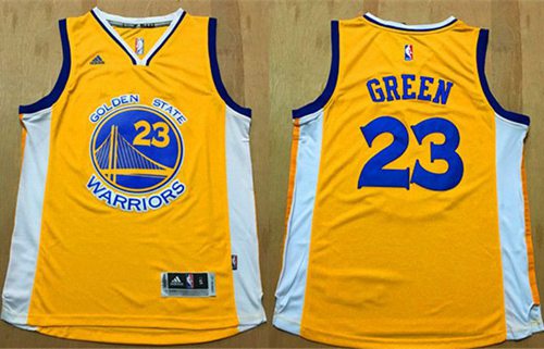 Draymond Green Golden State Warriors gold jersey