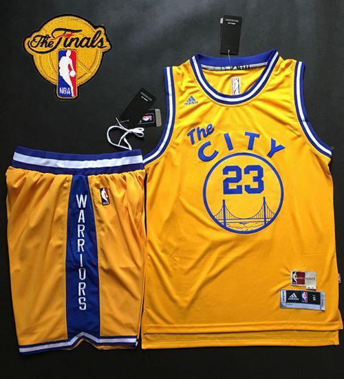Draymond Green Golden State Warriors gold Throwback jersey