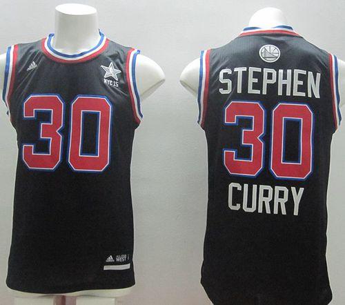 Stephen Curry Golden State Warriors black jersey