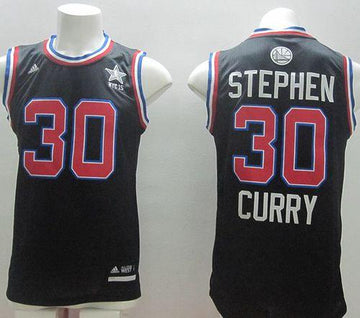 Stephen Curry Golden State Warriors black jersey
