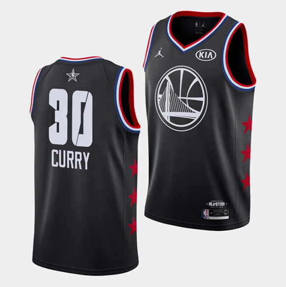 Stephen Curry Golden State Warriors black Alternate jersey