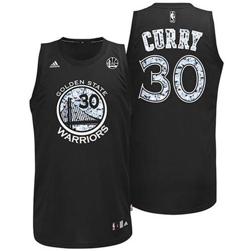 Stephen Curry Golden State Warriors black Fashion jersey