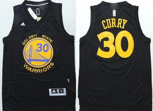 Stephen Curry Golden State Warriors black Fashion jersey