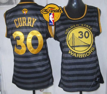 Stephen Curry Golden State Warriors black-grey jersey
