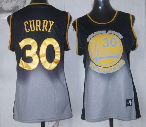 Stephen Curry Golden State Warriors black-grey Fashion jersey