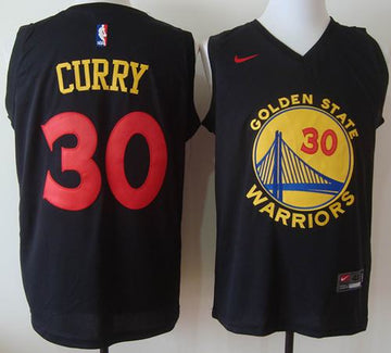 Stephen Curry Golden State Warriors black Fashion jersey