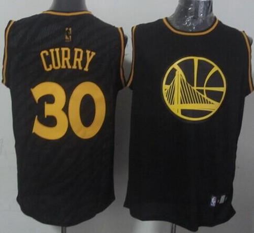 Stephen Curry Golden State Warriors black Fashion jersey