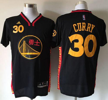Stephen Curry Golden State Warriors black jersey