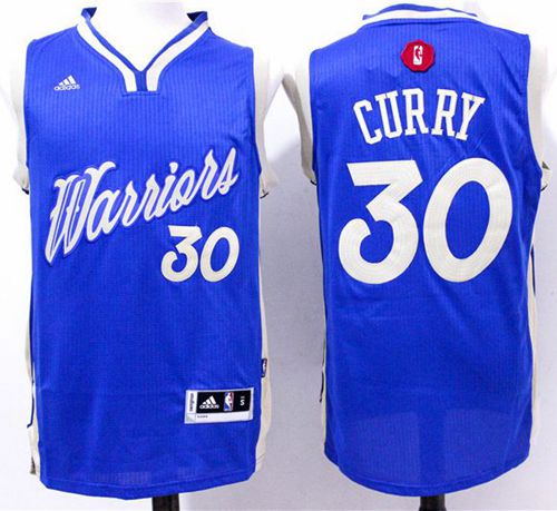 Stephen Curry Golden State Warriors blue jersey