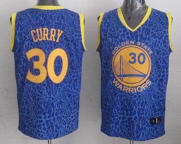 Stephen Curry Golden State Warriors blue jersey