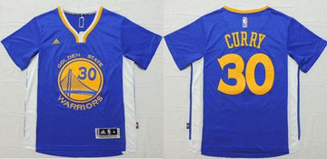 Stephen Curry Golden State Warriors blue jersey