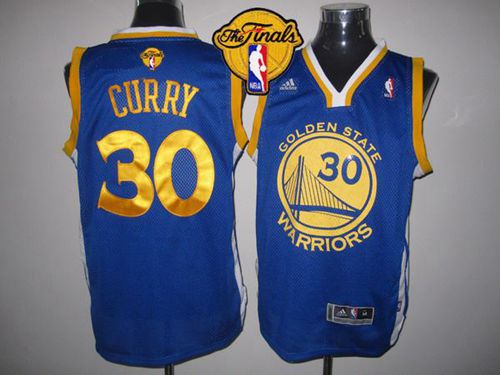 Stephen Curry Golden State Warriors blue jersey