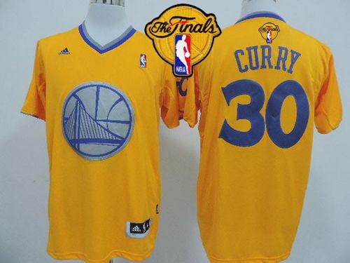 Stephen Curry Golden State Warriors gold jersey