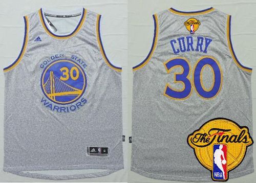 Stephen Curry Golden State Warriors grey Fashion jersey
