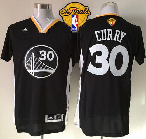 Stephen Curry New Golden State Warriors black Alternate jersey