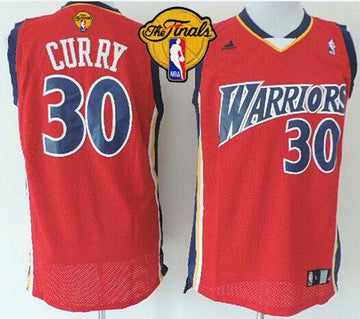 Stephen Curry Golden State Warriors red Throwback jersey