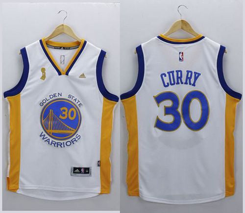Stephen Curry Golden State Warriors white jersey