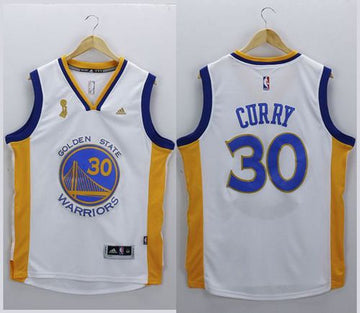 Stephen Curry Golden State Warriors white jersey