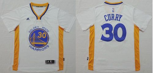 Stephen Curry Golden State Warriors white jersey