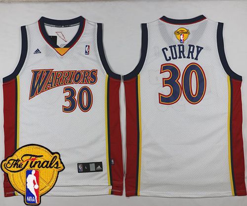 Stephen Curry Golden State Warriors white Throwback jersey