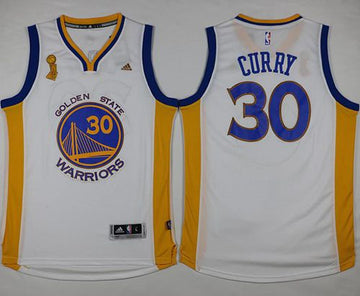 Stephen Curry Golden State Warriors white jersey