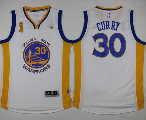 Stephen Curry Golden State Warriors white jersey