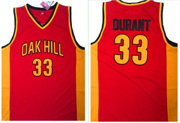 Kevin Durant Golden State Warriors red jersey