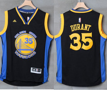 Kevin Durant Golden State Warriors black-blue jersey