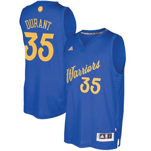 Kevin Durant Golden State Warriors blue jersey