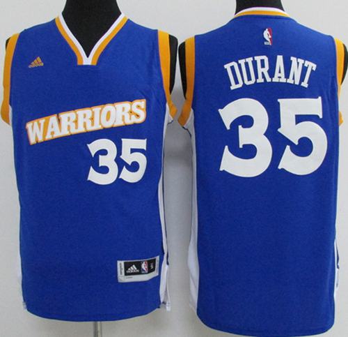 Kevin Durant Golden State Warriors blue jersey