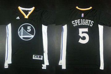 Marreese Speights Golden State Warriors black Alternate jersey